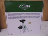 Tribest Z Star Z-710 Manual Juicer