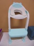 Like New Potter Training Toilet Seat w/ Step Stool