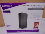 Net Gear N600 Wifi Cable Modem Router