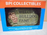 Brand New MSU Bulldog Fans Garden Stone