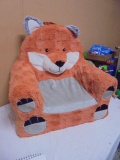 Child's Plush Animal Chair