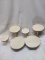 3- Tier Wooden Plant Stands. Qty 2.