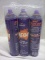 3 Pack of Aussie Mega Flexible Level 1 Hairspray 10oz Bottles