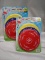 2 Packs of 3 Assorted Color Soft Flying Discs for Ages 3+