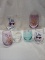 Lot of 6 Assorted Blush Brand Glasses