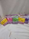 5 Bags of Assorted Color Cottondale Easter Grass