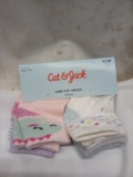 6 Pack of Cat&Jack Low-cut Socks for 6-12M Children