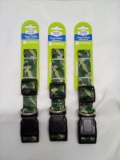 Forever Pals Adjustable Fit Camo Dog Collars. Size: Large 23” Qty 3.
