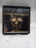 LED Skull Mirror