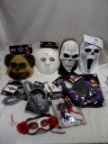 10Pc Costume/Mask Lot