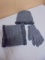 Brand New Ladies Scarf-Hat-Gloves Set
