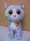 TY Flippables Whimsy The Blue Sequin Cat