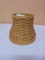 Longaberger Wood Bottom Round Basket