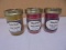Group of(3) Rolling Prairie Candle Co. Jar Candles