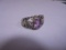 Beautiful Ladies Sterling Silver Ring w/ Stone