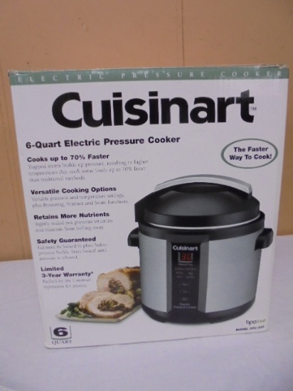 Cuisinart 6 Quart Electric Pressure Cooker