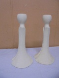 Macthing Pair of Royal Haeger Candle Sticks