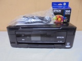 Epson XP-400 Wi-Fi Printer w/ New Color Ink Cartridge