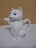 Porcelain Cat Tea Pot