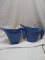 Qty 2 Blue ½ Gallon Watering Can