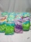 Qty 18 Blue, Green, Pink, Yellow, Purple scented Easter Grass