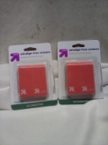 2 Dual Packs of Up&Up Smudge-Free Giant Erasers