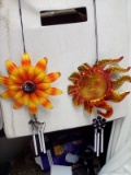 Qty 2 Flower and Sun Windchime