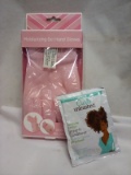 2Pc Lot- Moisturizing Gel Gloves, Curls Unleashed Leave-in Conditioner Pack