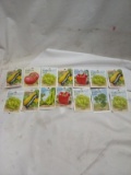 14 Assorted Burpee Fordhook Farm Heirlooms Seed Packs