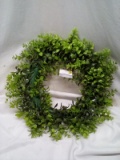 TrueLiving 18”D Greenery Wreath