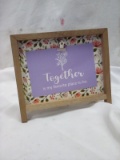 8.25”x7.5”H Resting Cloth Back Clip-to Picture Frame