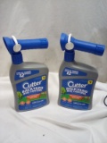 Cutter Backyard Bug Control Mosquitoes, Fleas, & Ticks. Qty 2- 32 fl oz.