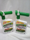 Spectracide Weed & Feed 20-0-0. Qty 2- 32 fl oz Bottles.