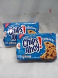 2 Regular Size Packs of Nabisco Chips Ahoy! Original Cookies