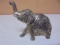 Ornate Metal Elephant Figurine
