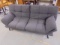 Charcoal Gray Studio Sofa/Futon