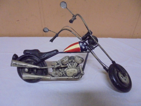 Metal Chopper Motorcycle