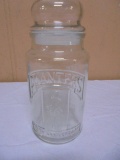 Vintage Glass Planters Peanuts Jar