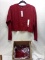 Wild Fable size small, long sleeve maroon sweater (X6)