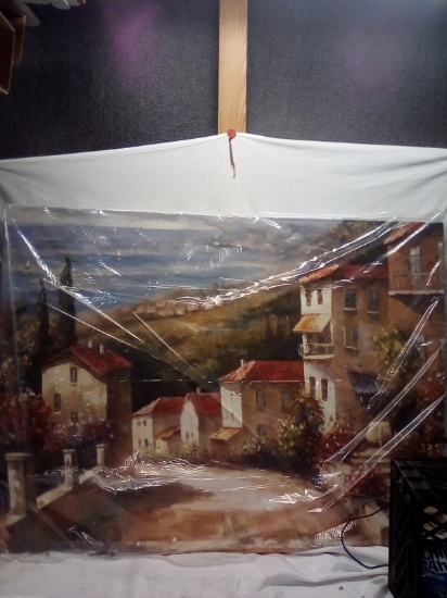 Qty 1 Joval Home In Tuscany Canvas 35 in x 47 in