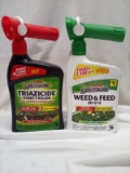 Qty 2 (1) Weed & Feed and (1) Triazicide Insect Killer