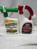 Qty 2 (1) Weed & Feed and (1) BugClear Insect Killer