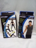 Pro Strength Extra Wide Toning Band & Weighted Jump Rope.