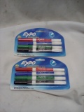 Expo 4-Pack Dry Erase Markers. Qty 2.