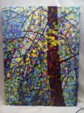 Qty 1 36 in X 24 in Canvas Painting