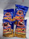 4 – 3oz bags of Andy Capp’s Hot Fries, corn and potato snacks