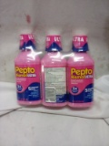 Pepto Bismol Ultra. Qty 3- 12 fl oz Bottles.