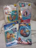 Kids Swim Inflatables Variety. Qty 4 Items Ages 3+