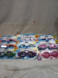 Qty 9 Adult, Youth, and Child Goggles