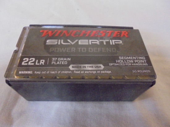 50 Round Box of Winchester Silver Tip 22LR